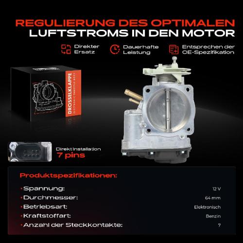 1x Drosselklappe Drosselklappenstutzen für VW Passat 3B2 Audi A4 8D B5 A6 C4 C5 A8 Bild 1x Drosselklappe Drosselklappenstutzen für VW Passat 3B2 Audi A4 8D B5 A6 C4 C5 A8