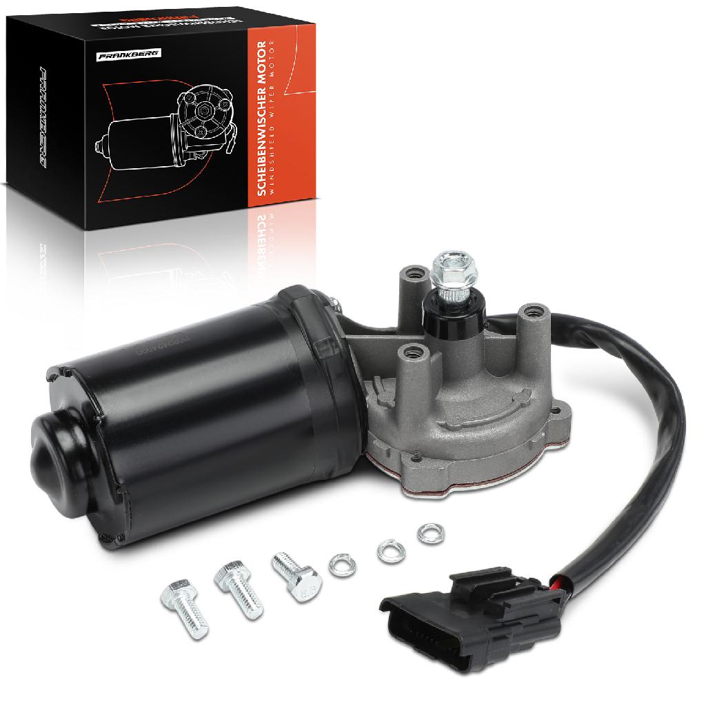 Frankberg 1x Wischermotor Scheibenwischermotor Vorne für Dacia Logan LS MCV Renault Logan I