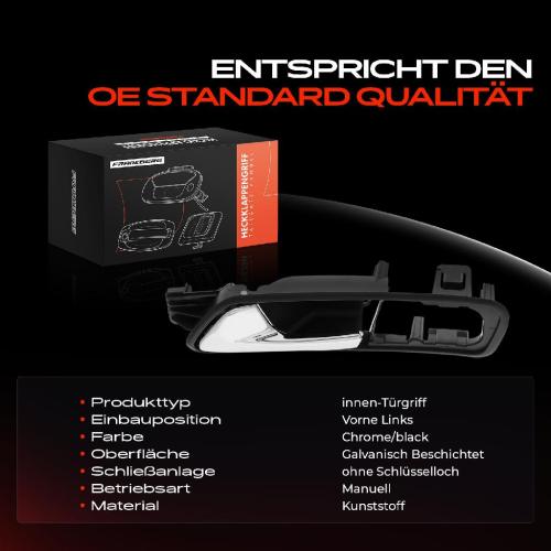1x Türgriff Vorne Links innen für VW Touran 1T1 1T2 1T3 1.4L 1.6L 1.9L 2.0L 1.2L 2003-2015 Bild 1x Türgriff Vorne Links innen für VW Touran 1T1 1T2 1T3 1.4L 1.6L 1.9L 2.0L 1.2L 2003-2015