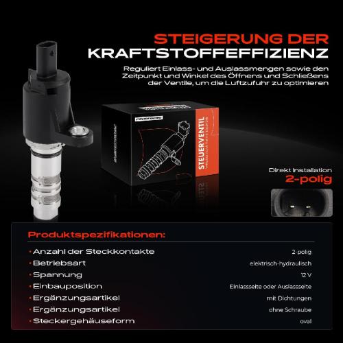 1x Steuerventil Nockenwellenverstellung für VW Golf 7 Audi A3 Seat Leon Skoda Fabia Bild 1x Steuerventil Nockenwellenverstellung für VW Golf 7 Audi A3 Seat Leon Skoda Fabia