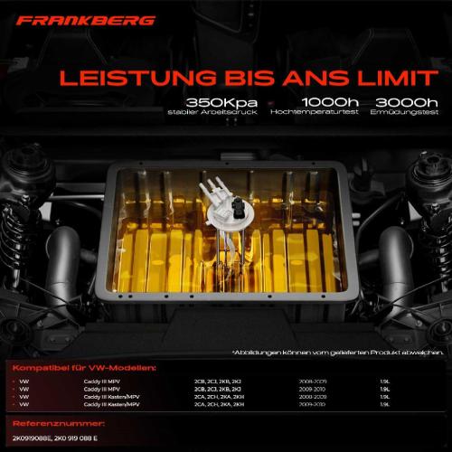 1x Kraftstoffpumpe für VW Caddy III MPV Kasten/MPV 1.9L 2008-2010 Bild 1x Kraftstoffpumpe für VW Caddy III MPV Kasten/MPV 1.9L 2008-2010