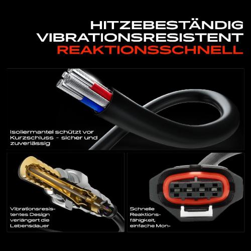 1x Lambdasonde Diagnosesonde Nach Katalysator für Opel Astra Corsa Chevrolet Cruze Fiat Croma Saab 9-3 Bild 1x Lambdasonde Diagnosesonde Nach Katalysator für Opel Astra Corsa Chevrolet Cruze Fiat Croma Saab 9-3