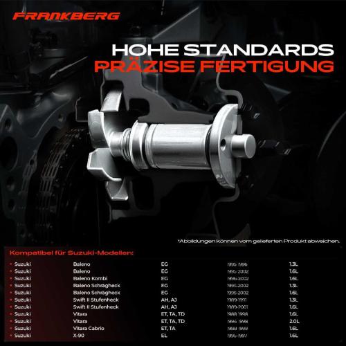 1x Wasserpumpe Kühlwasserpumpe für Suzuki Baleno EG Swift II AH AJ Vitara ET TA TD X-90 EL 1.6L Bild 1x Wasserpumpe Kühlwasserpumpe für Suzuki Baleno EG Swift II AH AJ Vitara ET TA TD X-90 EL 1.6L