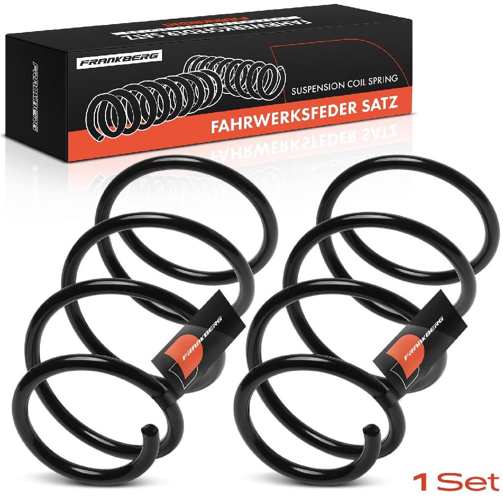 Frankberg 2x Fahrwerksfeder Vorderachse für KIA Cee'D Schrägheck ED Cee'D SW Pro Cee'D 2006-2009