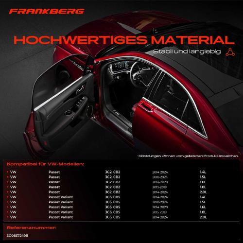 Frankberg 1x Türfeststeller Türfangband Türstopper Vorne für VW Passat Variant 3G2 CB2 CB5 Bild Frankberg 1x Türfeststeller Türfangband Türstopper Vorne für VW Passat Variant 3G2 CB2 CB5