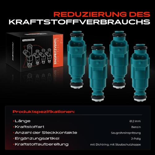 4x Einspritzventil Einspritzdüse für Hyundai i20 PB PBT 1.2L 2008-2012 Bild 4x Einspritzventil Einspritzdüse für Hyundai i20 PB PBT 1.2L 2008-2012