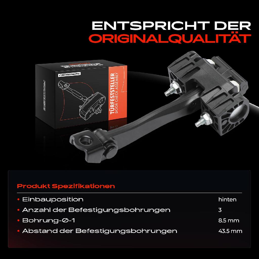 1x Türfeststeller Türfangband Türstopper Hinten für Opel Astra H Caravan L70 A04