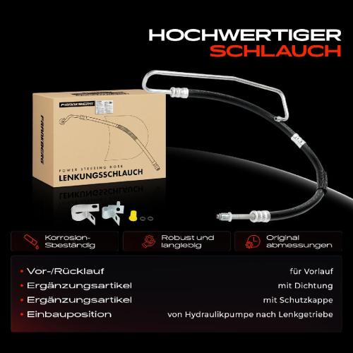 1x Hydraulikschlauch Lenkung für Mercedes-Benz Sprinter 3,5-T Bus Kasten B906 Bild 1x Hydraulikschlauch Lenkung für Mercedes-Benz Sprinter 3,5-T Bus Kasten B906