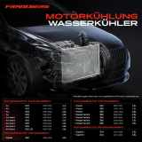 1x Kühler Wasserkühler Motorkühler für VW Passat 3B Audi A4 A6 Avant 8D 4B Skoda