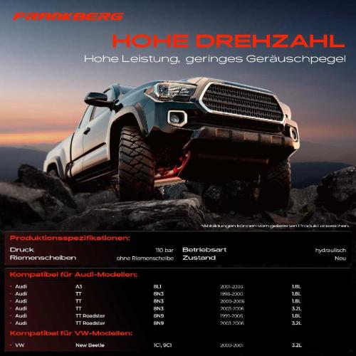1x Servopumpe hydraulisch für VW New Beetle 9C1 1C1 Audi A3 8L TT Roadster 8N 1.8L 3.2L 1998-2006 Bild 1x Servopumpe hydraulisch für VW New Beetle 9C1 1C1 Audi A3 8L TT Roadster 8N 1.8L 3.2L 1998-2006