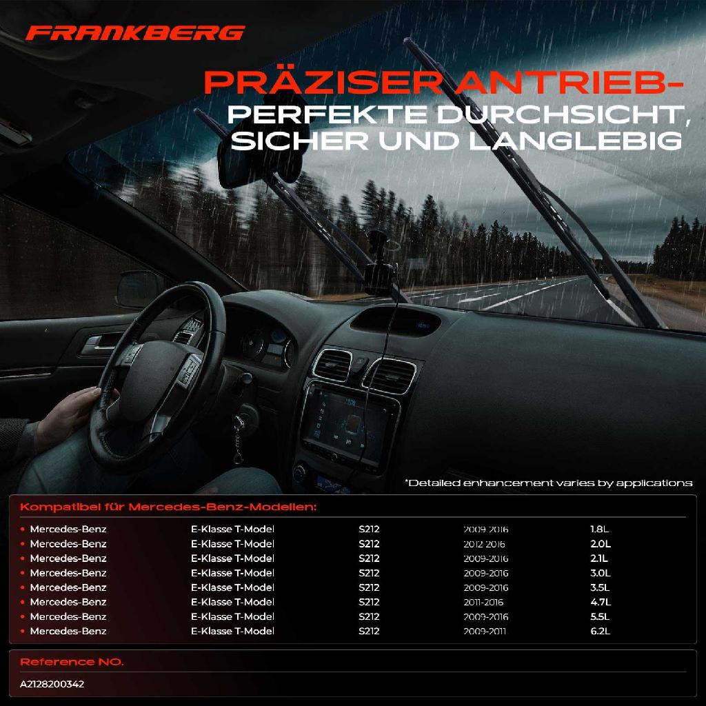 1x Wischermotor Scheibenwischermotor Hinten für Mercedes-Benz S212 E 63 AMG E 350