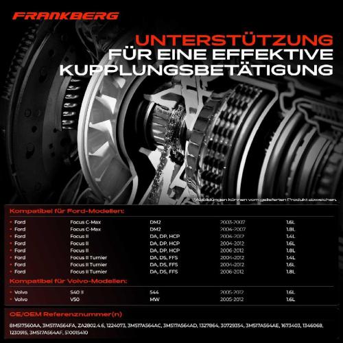 1x Zentralausrücker Kupplung für Ford Focus C-Max Focus II DA DB Volvo S40 II V50 Bild 1x Zentralausrücker Kupplung für Ford Focus C-Max Focus II DA DB Volvo S40 II V50