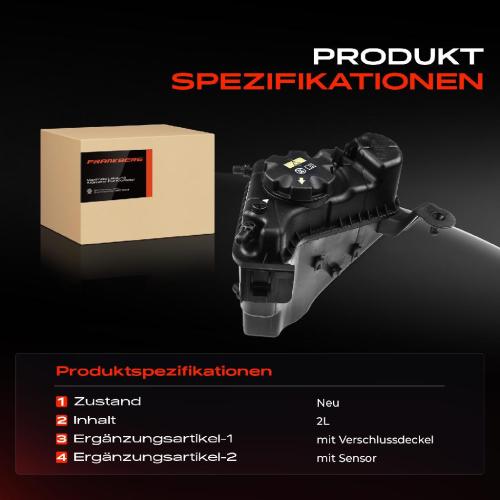 1x Ausgleichsbehälter Kühlmittelbehälter für BMW 3er F30 F31 F34 1er F20 F21 2er F22 4 F32 Bild 1x Ausgleichsbehälter Kühlmittelbehälter für BMW 3er F30 F31 F34 1er F20 F21 2er F22 4 F32