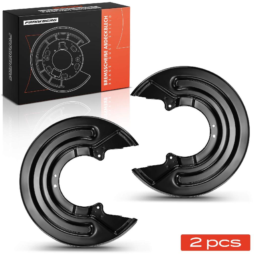 2x Ankerblech Bremsscheibe Hinterachse Beidseitig für VW Multivan 5 7EF 7EM T5 7EB 7EJ 7EA 7EH