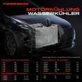 1x Kühler Wasserkühler Motorkühler für VW Golf 5 6 Caddy Audi A3 Skoda Octavia 2