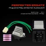 1x Widerstand Vorwiderstand Gebläsemotor für Honda Civic VIII Hatchback FN FK 1.8L 1.4L