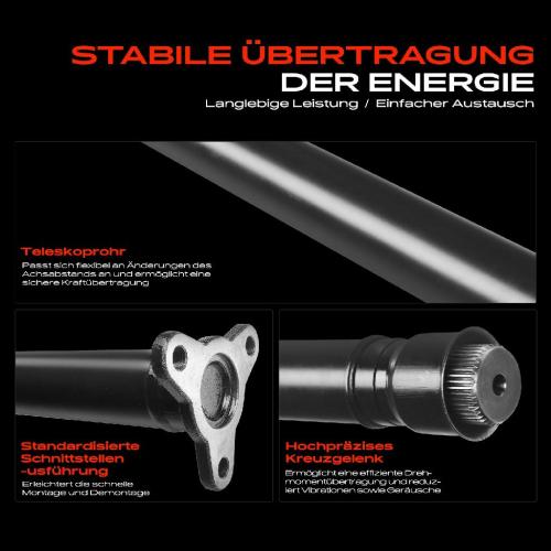 1x Kardanwelle Gelenkwelle Vorderachse für Land Rover Range III 2.9L 3.6L 4.2L 4.4L 5.0L 2002-2012 Bild 1x Kardanwelle Gelenkwelle Vorderachse für Land Rover Range III 2.9L 3.6L 4.2L 4.4L 5.0L 2002-2012