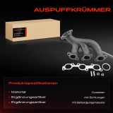 1x Abgaskrümmer Auspuff Krümmer für Lexus LX 450 4WD Toyota Land Cruiser