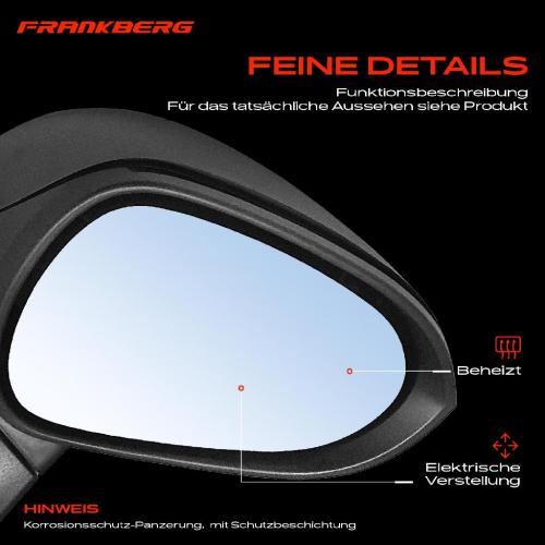 1x Außenspiegel Rechts für Seat Ibiza IV 6J5 6P1 6J1 6P5 6J8 6P8 Ibiza 2008-2017 Bild 1x Außenspiegel Rechts für Seat Ibiza IV 6J5 6P1 6J1 6P5 6J8 6P8 Ibiza 2008-2017