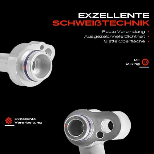 1x Niederdruckleitung Klimaanlage für VW Beetle 5C1 5C2 Jetta IV 162 163 Bild 1x Niederdruckleitung Klimaanlage für VW Beetle 5C1 5C2 Jetta IV 162 163