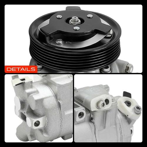 1x Klimakompressor für VW Golf IV Polo Bora Skoda Fabia Seat Ibiza Audi A2 Bild 1x Klimakompressor für VW Golf IV Polo Bora Skoda Fabia Seat Ibiza Audi A2