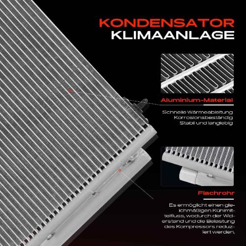 Frankberg 1x Kondensator Klimaanlage für Fiat Ulysse Peugeot 807 Citroën C8 Bild Frankberg 1x Kondensator Klimaanlage für Fiat Ulysse Peugeot 807 Citroën C8