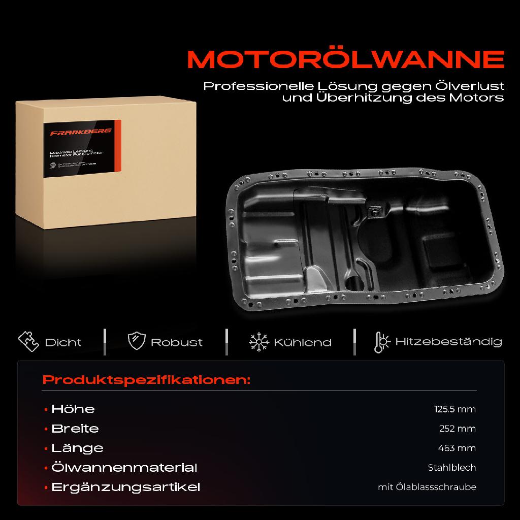 1x Ölwanne Motorölwanne für Honda CR-V I RD 2.0L 1995-2002