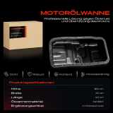 1x Ölwanne Motorölwanne für Honda CR-V I RD 2.0L 1995-2002