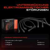 4x Zündleitungssatz Zündkabel für Mazda 323 BA 1.5L 1994-1998