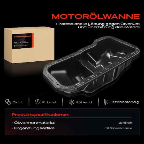 Frankberg 1x Ölwanne Motorölwanne für Fiat Fiorino Punto Regata Tipo Uno Ritmo I/II Scudo 1.3L 1.4L 1.5L 1.6L Bild Frankberg 1x Ölwanne Motorölwanne für Fiat Fiorino Punto Regata Tipo Uno Ritmo I/II Scudo 1.3L 1.4L 1.5L 1.6L