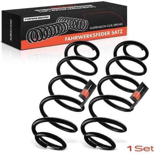 Frankberg 2x Fahrwerksfeder Hinterachse für Audi A4 8K2 B8 A5 8T3 1.8L 2.0L 2.7L 3.0L 2007-2017 Bild Frankberg 2x Fahrwerksfeder Hinterachse für Audi A4 8K2 B8 A5 8T3 1.8L 2.0L 2.7L 3.0L 2007-2017