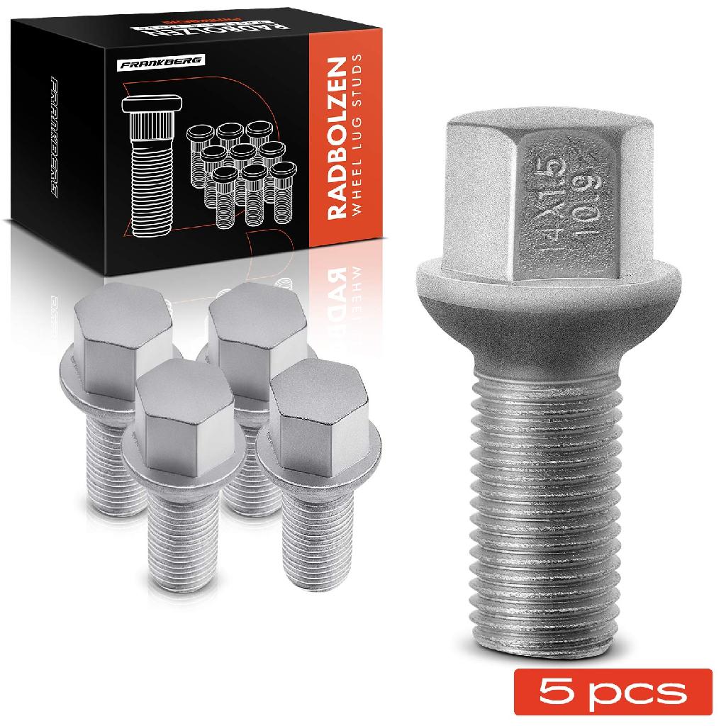 5x Radschraube für Mercedes-Benz W169 W245 W204 W211 W164 W220 W639