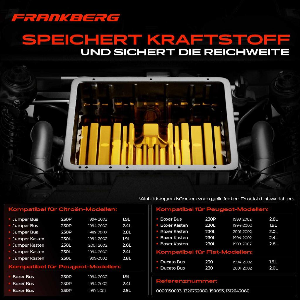 1x Kraftstofftank Kraftstoffbehälter für Citroën Jumper Fiat Ducato 1.9L