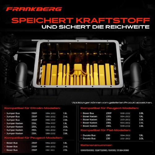 1x Kraftstofftank Kraftstoffbehälter für Citroën Jumper Fiat Ducato 1.9L Bild 1x Kraftstofftank Kraftstoffbehälter für Citroën Jumper Fiat Ducato 1.9L