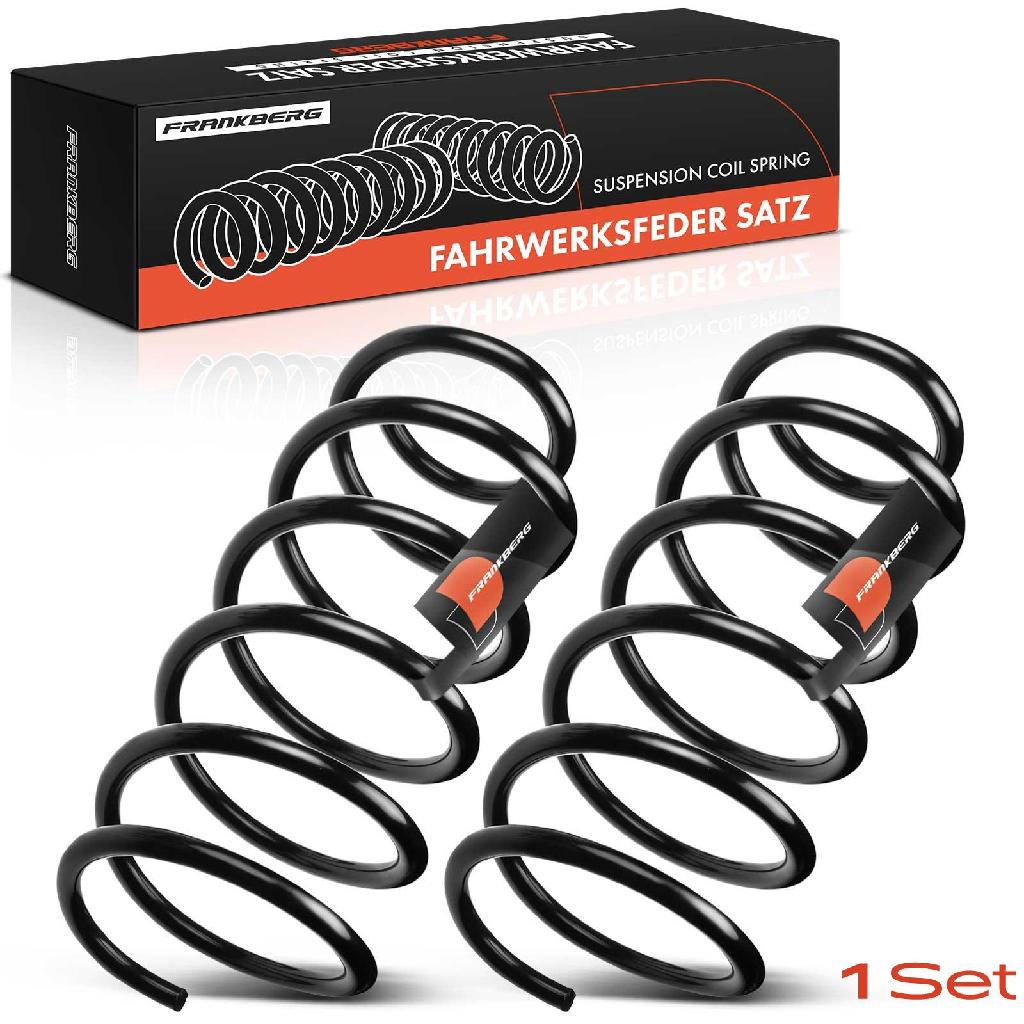 Frankberg 2x Fahrwerksfeder Hinterachse für Toyota Land Cruiser 80 J8 4.2L 4.5L 1992-1997