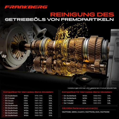 1x Hydraulikfiltersatz Automatikgetriebe für Mercedes-Benz W124 S124 R107 R129 Bild 1x Hydraulikfiltersatz Automatikgetriebe für Mercedes-Benz W124 S124 R107 R129