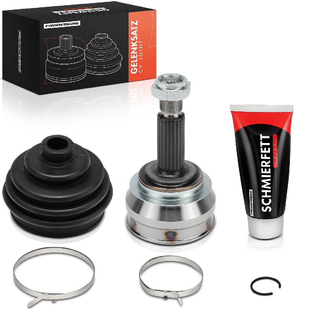 Frankberg 1x Antriebswelle Gelenksatz Vorderachse für VW Caddy II Pick-up 9U7 Skoda Felicia II 6U