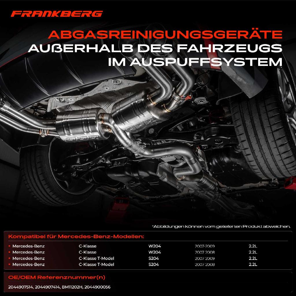1x Partikelfilter für Mercedes-Benz C-Klasse W204 S204 C200 CDI C220 2.2L