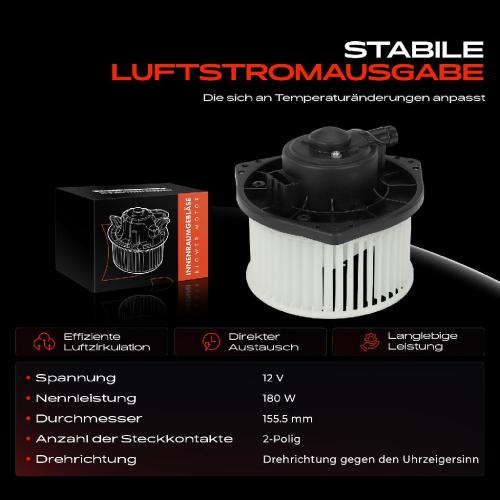 1x Gebläsemotor Innenraumgebläse für Subaru Forester SH Impreza Stufenheck GE GV Bild 1x Gebläsemotor Innenraumgebläse für Subaru Forester SH Impreza Stufenheck GE GV