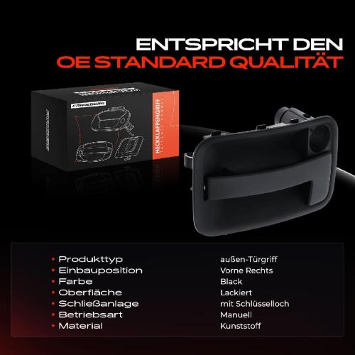 1x Türgriff Vorne Rechts außen für Citroën Evasion MPV Jumpy Kasten Pritsche/Fahrgestell Fiat Lancia Peugeot Bild 1x Türgriff Vorne Rechts außen für Citroën Evasion MPV Jumpy Kasten Pritsche/Fahrgestell Fiat Lancia Peugeot