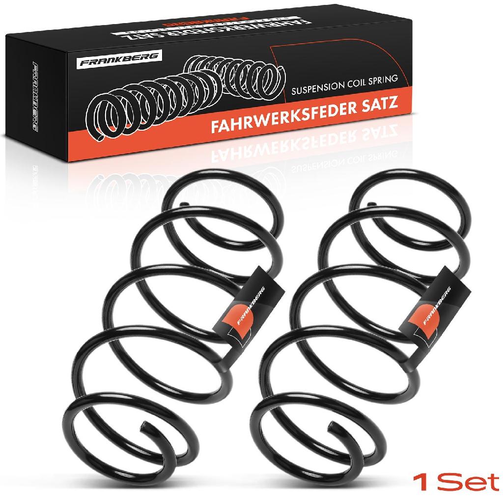 Frankberg 2x Fahrwerksfeder Vorderachse für Opel Astra F T92 1991-2001