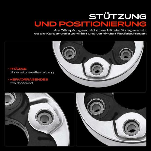 1x Gelenkscheibe Hardyscheibe Kardanwelle für VW Golf 4 5 Bora Tiguan Audi A3 8P TT Seat Skoda Bild 1x Gelenkscheibe Hardyscheibe Kardanwelle für VW Golf 4 5 Bora Tiguan Audi A3 8P TT Seat Skoda