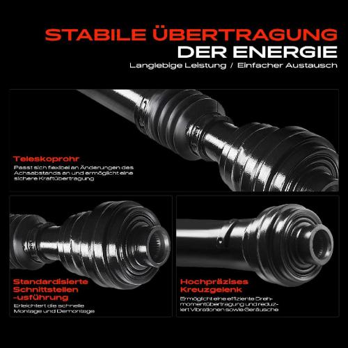 1x Kardanwelle Gelenkwelle Vorderachse für VW Touareg Porsche Cayenne 3.0L 3.6L 4.2L Bj ab 2010 Bild 1x Kardanwelle Gelenkwelle Vorderachse für VW Touareg Porsche Cayenne 3.0L 3.6L 4.2L Bj ab 2010