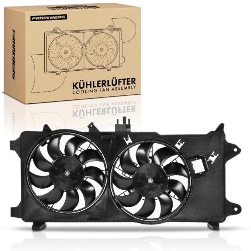 Frankberg 1x Motorkühller Doppellüfter mit Kühlerlüfterrahmen Fiat Doblo Kasten/MPV 1.9L 1.2L Bild Frankberg 1x Motorkühller Doppellüfter mit Kühlerlüfterrahmen Fiat Doblo Kasten/MPV 1.9L 1.2L