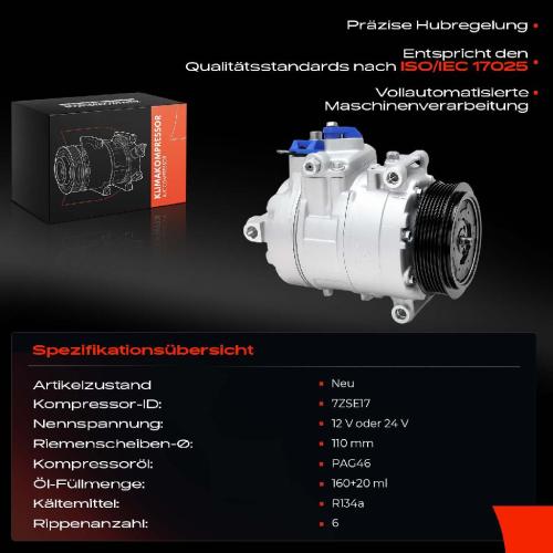 1x Klimakompressor für Land Rover Discovery 3 Range Rover Sport Jaguar XF Bild 1x Klimakompressor für Land Rover Discovery 3 Range Rover Sport Jaguar XF