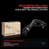 1x Kühlerschlauch Kühlwasserschlauch für BMW E60 E61 540i 550i E63 E64 650i