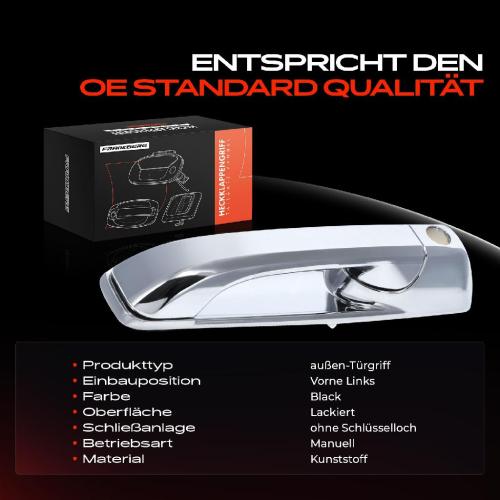 1x Türgriff Vorne Links außen für Citroën Xsara Break Coupe Kasten/Kombi Kasten/Schrägheck Bild 1x Türgriff Vorne Links außen für Citroën Xsara Break Coupe Kasten/Kombi Kasten/Schrägheck