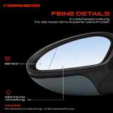 1x Außenspiegel Links für Seat Altea 5P1 Toledo III 5P2 Bj ab 2004