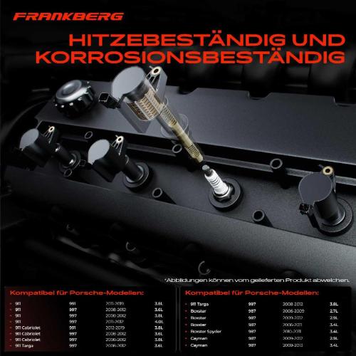 2x Zündmodul Zündspule für Porsche 911 Cabriolet Targa Boxster Spyder Cayman 3.6L 4.0L 2.7L 2006-2019 Bild 2x Zündmodul Zündspule für Porsche 911 Cabriolet Targa Boxster Spyder Cayman 3.6L 4.0L 2.7L 2006-2019
