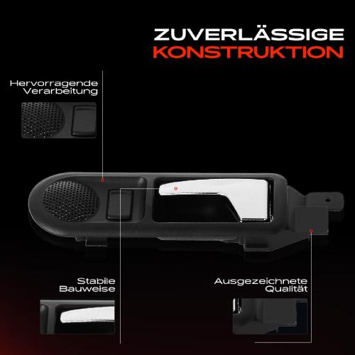 1x Türgriff Hinten Links innen für VW Golf IV Van Passat Bora Variant 1.4L 1.6L 1.8L 1.9L 2.0L 2.3L 1996-2013 Bild 1x Türgriff Hinten Links innen für VW Golf IV Van Passat Bora Variant 1.4L 1.6L 1.8L 1.9L 2.0L 2.3L 1996-2013